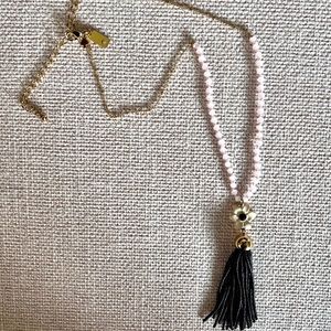 Kate Spade Beaded Tassel Necklace